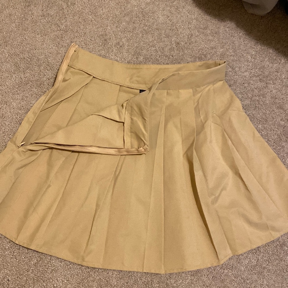 Tan Skirt